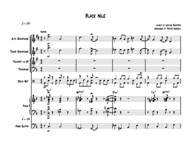 Black Nile (arr. Peter Adedeji)