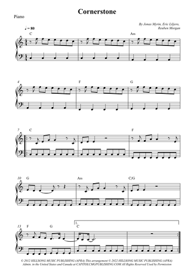 Cornerstone (arr. Wesley S. SIlva)