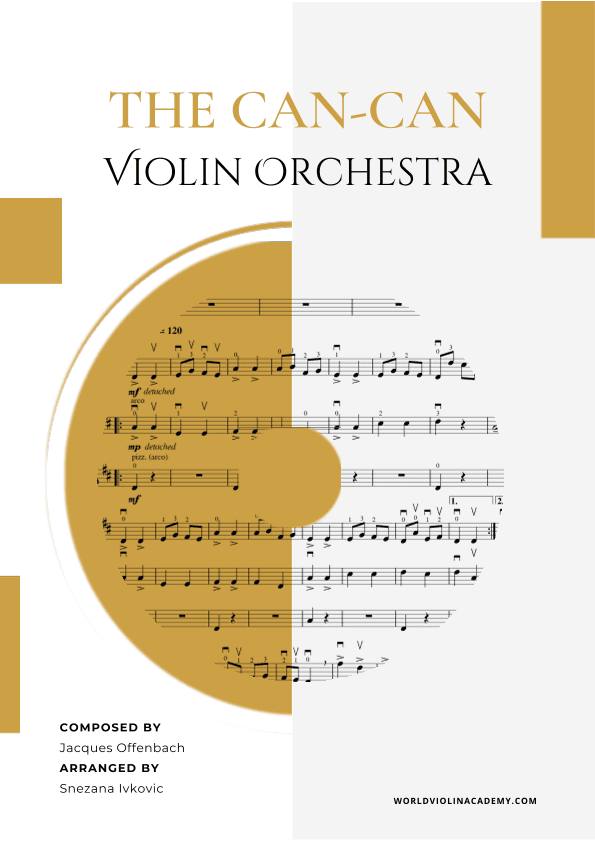 The Can-Can (arr. Snezana Ivkovic)