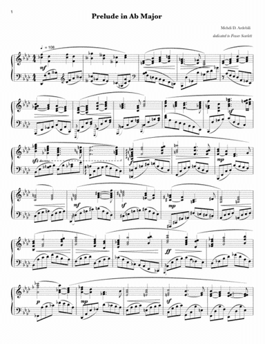 Prelude in Ab Major