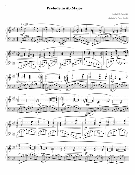 Prelude in Ab Major