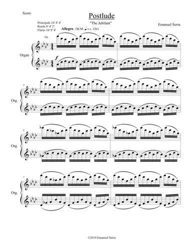 Organ Postlude - The Jubilant