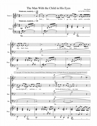 The Man With The Child In His Eyes (arr. Steve Milloy)