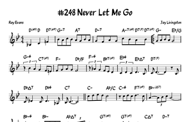 Never Let Me Go (arr. John Fries)