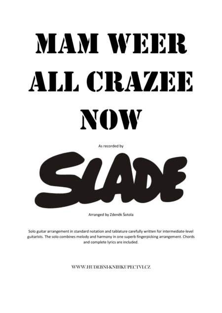 Mama Weer All Crazee Now (arr. Zdeněk Šotola)