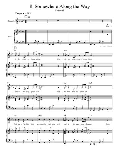 Somewhere Along the Way (Samuel the Prophet) from "The Kings" - ACT 1:Song 7