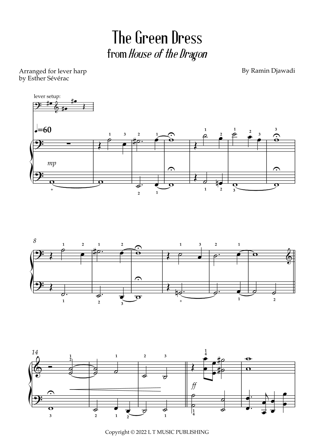 The Green Dress (arr. Esther Sévérac)