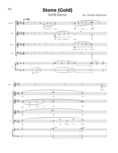 Gold (arr. Jordan Robinson)