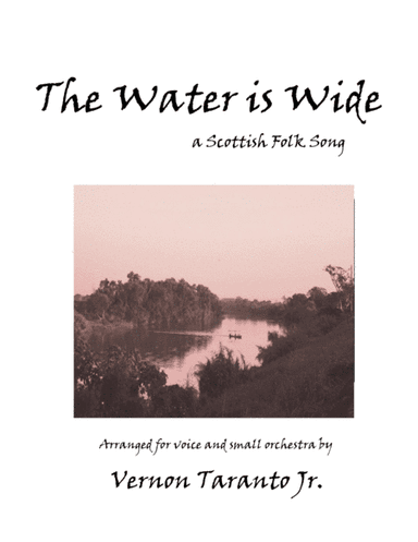 The Water is Wide (arr. Vernon Taranto Jr.)
