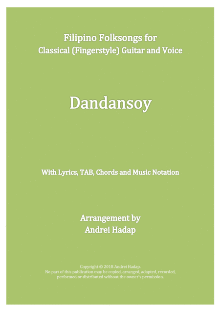 Dandansoy (Fingerstyle Guitar with TAB) (arr. Andrei Hadap)