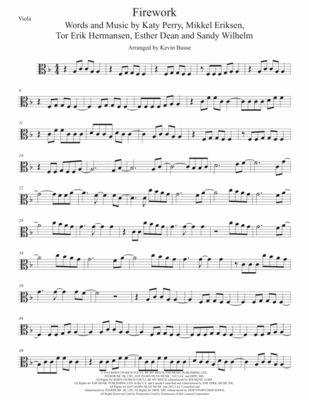 Firework (arr. Kevin Busse)