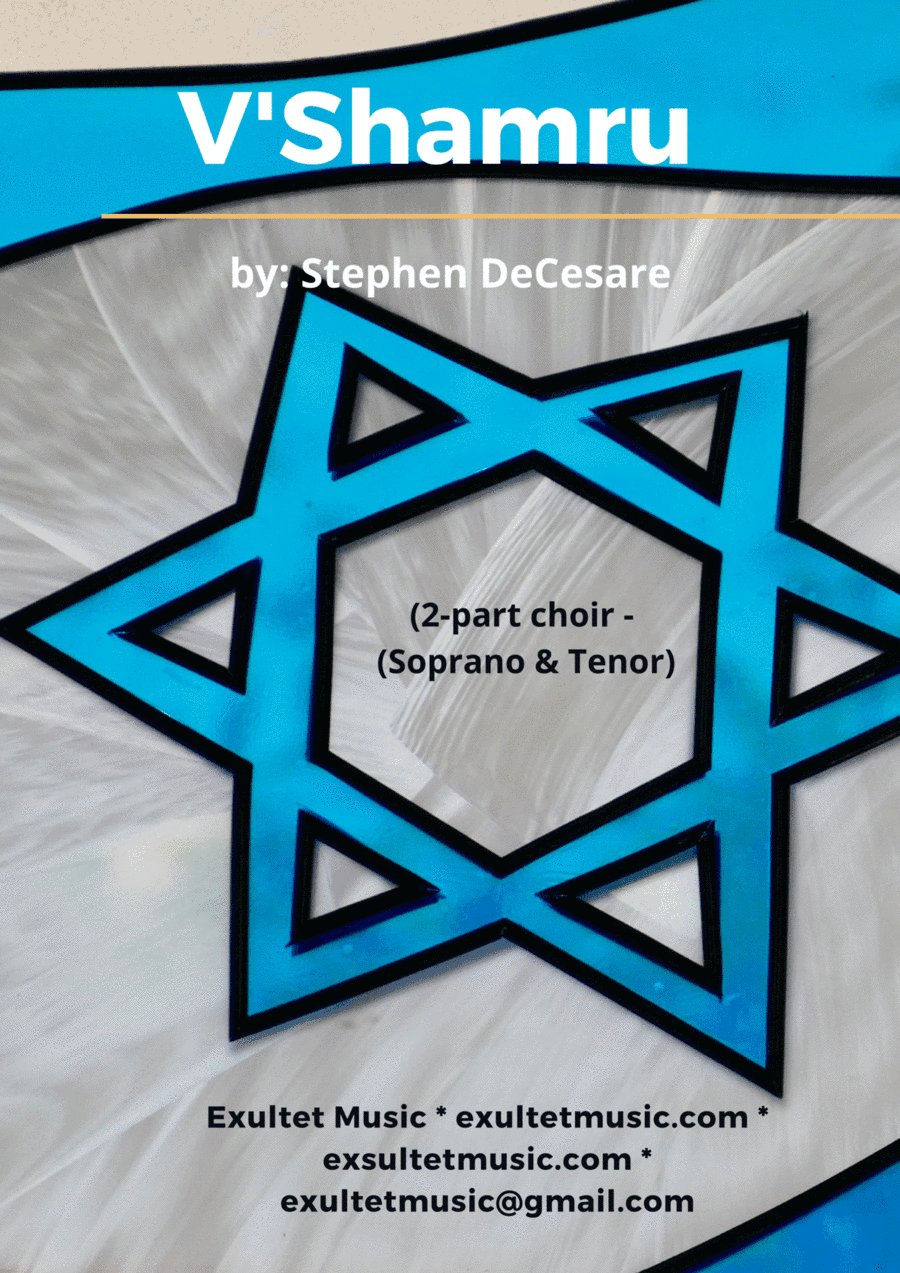 V'Shamru (2-part choir - (Soprano and Tenor)