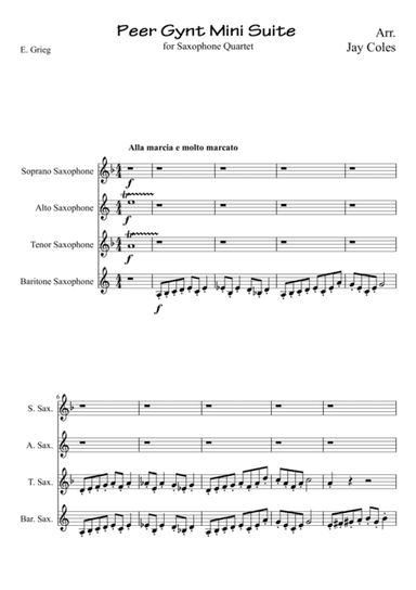 In The Hall of The Mountain King (arr. Jay Coles)