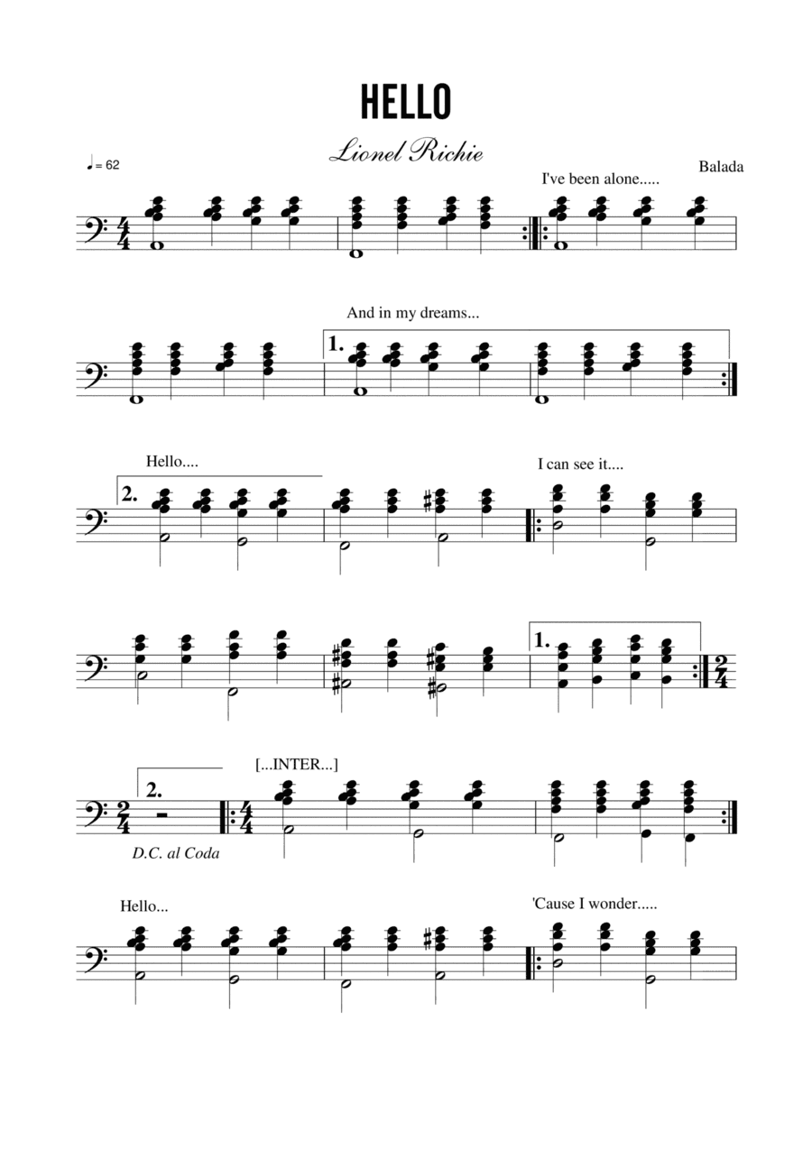 Hello (arr. Academia Unimusica)