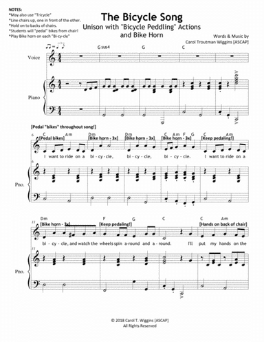 The Bicycle Song