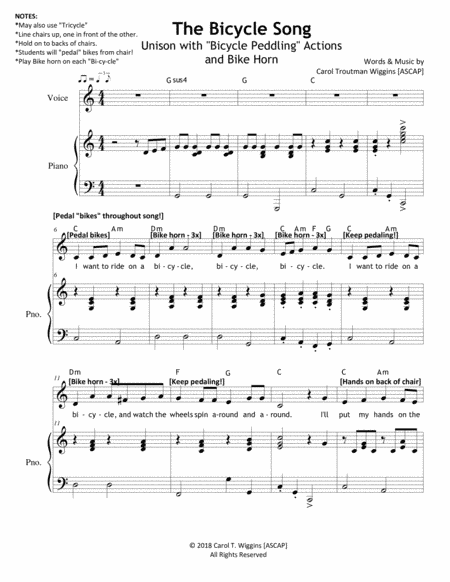 The Bicycle Song