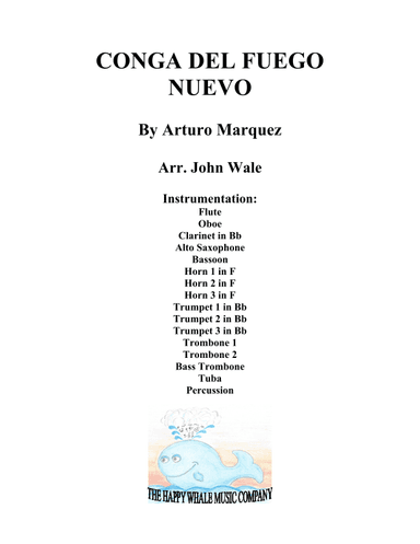 Conga Del Fuego Nuevo (arr. John Wale)