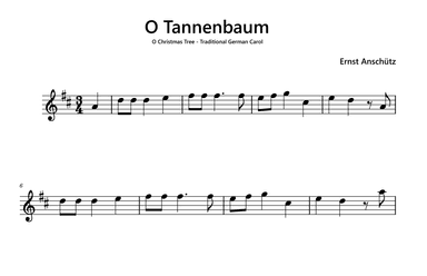 O Tannenbaum (O Christmas Tree) (arr. Funtom)