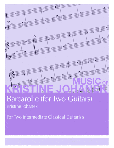 Barcarolle (for Two Guitars)