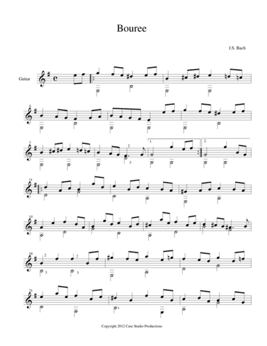 J.S. Bach (arr. J.L. Case)