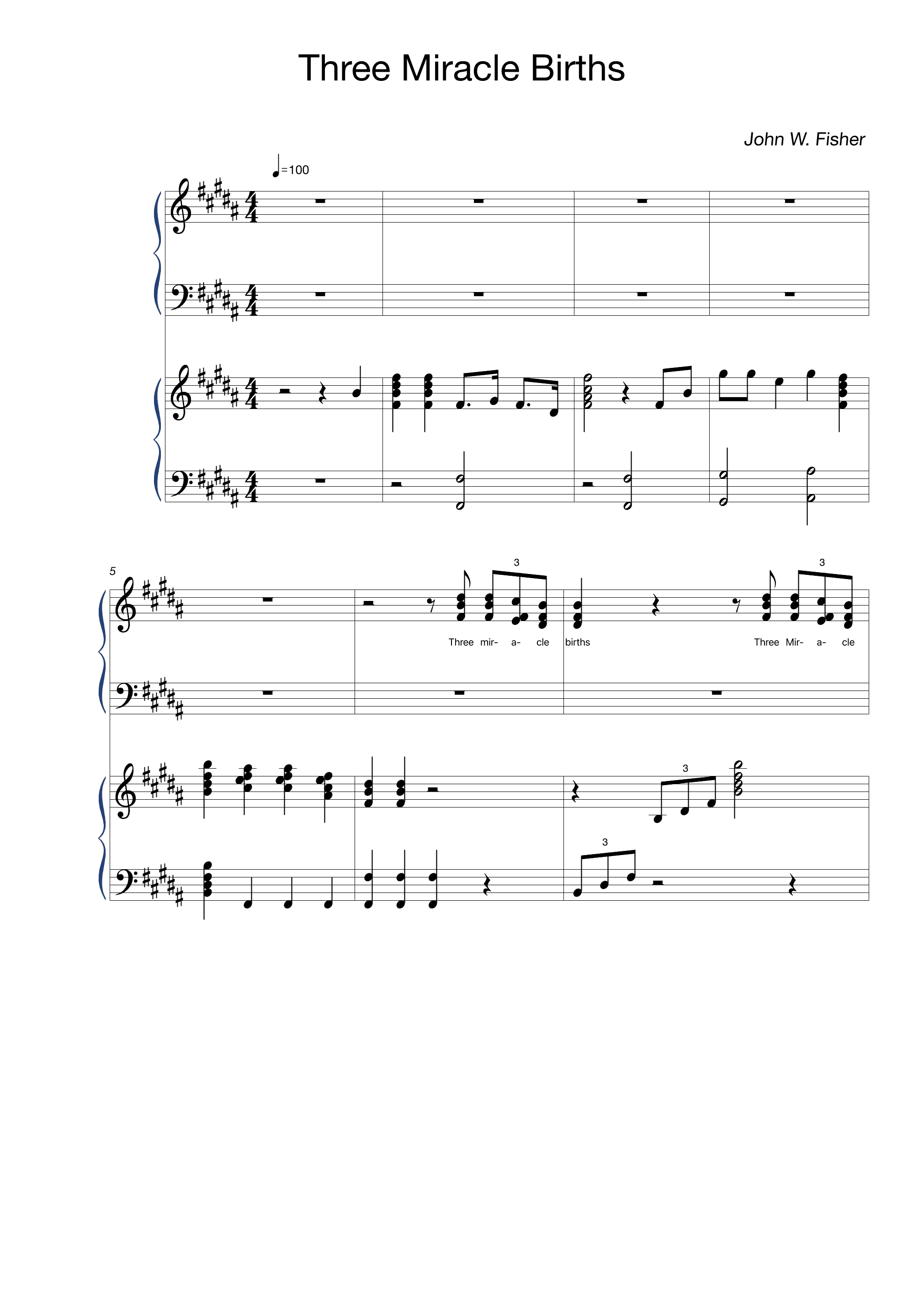 Three  Miracle Births