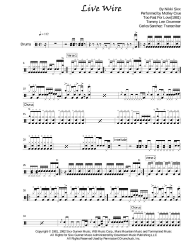 Live Wire (arr. Carlos Sanchez)