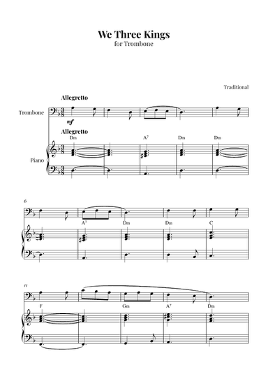 We Three Kings (arr. GDJ)