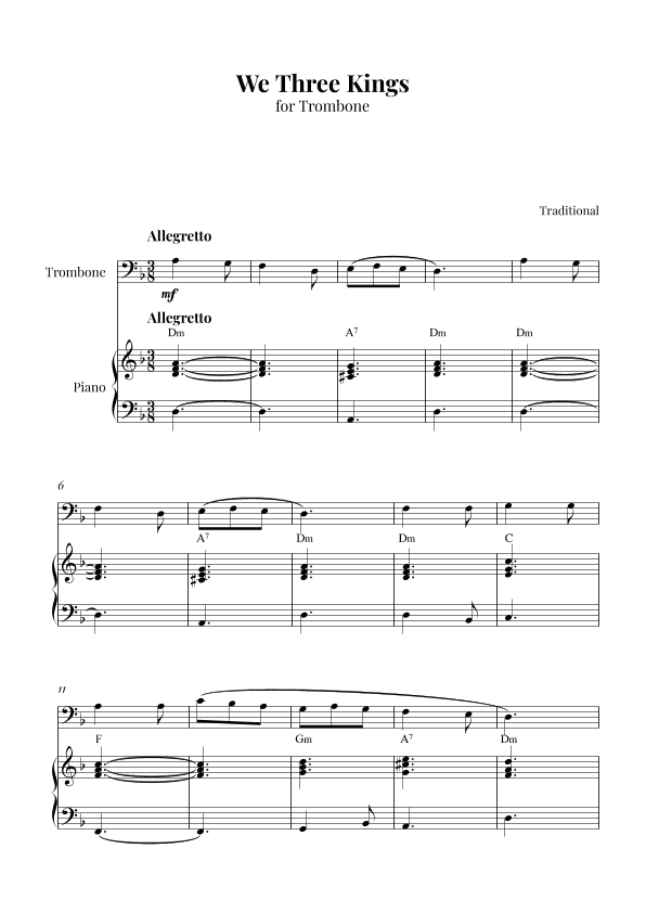 We Three Kings (arr. GDJ)