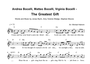The Greatest Gift (arr. Michael Habrom)