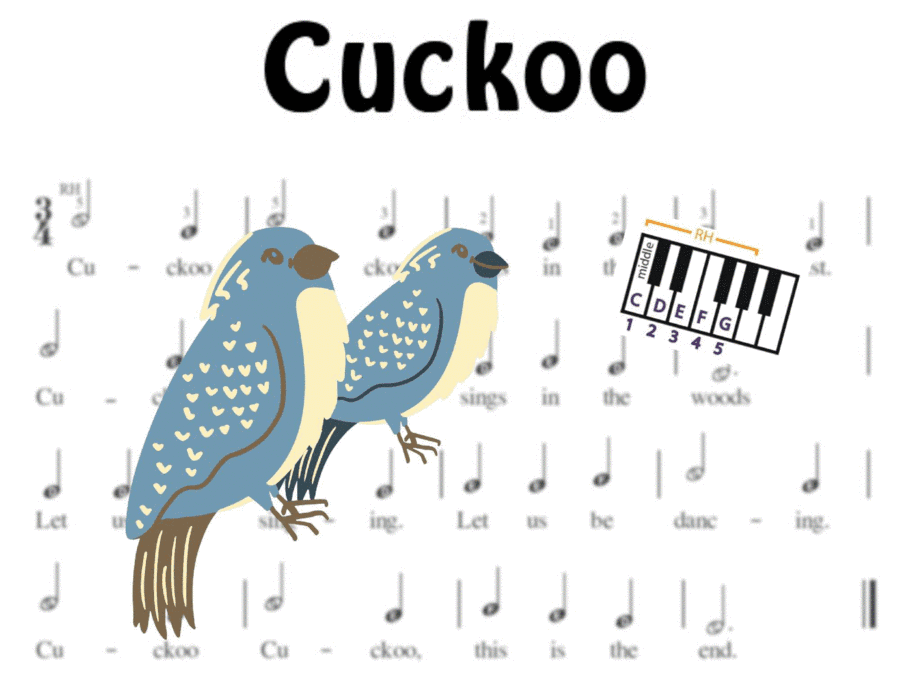 Cuckoo - Pre-Staff Alpha Notation (arr. Elizabeth Essex)