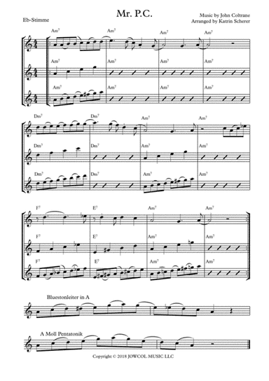 Mr. P.c. (arr. Katrin Scherer)
