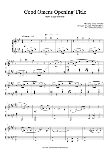 Good Omens (arr. Lucía Piñeiro Estévez)