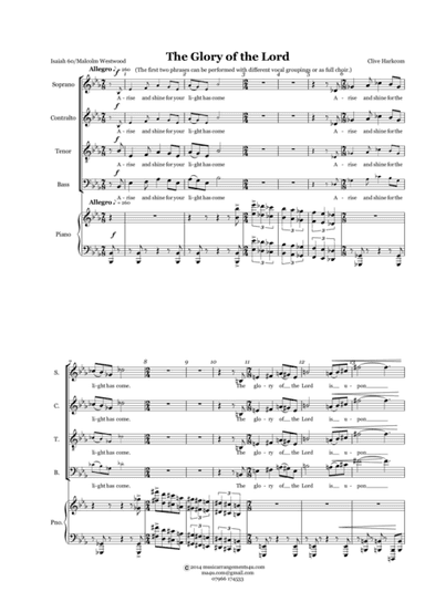 The Glory of the Lord