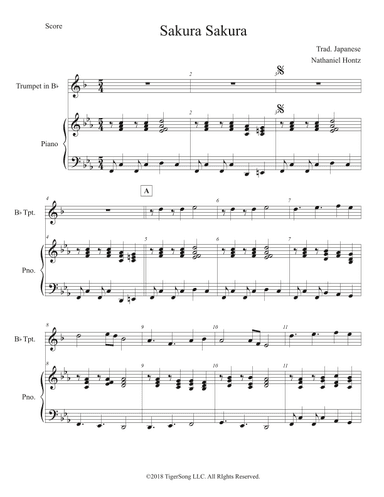 Sakura Sakura (arr. Nathaniel Hontz)