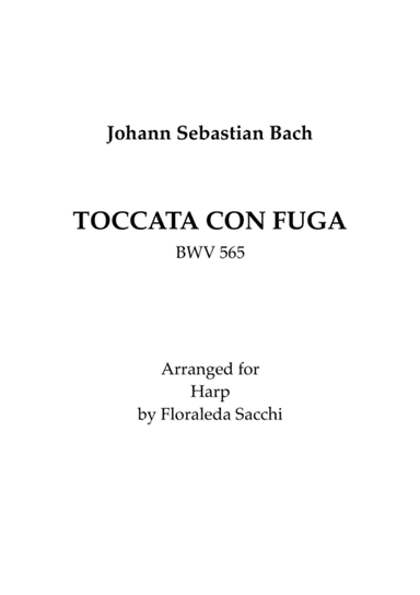 Toccata e Fuga BWV 565 (arr. Floraleda Sacchi)
