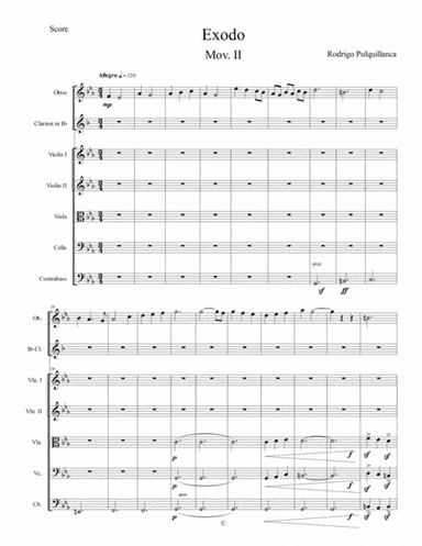 Éxodo, música de película