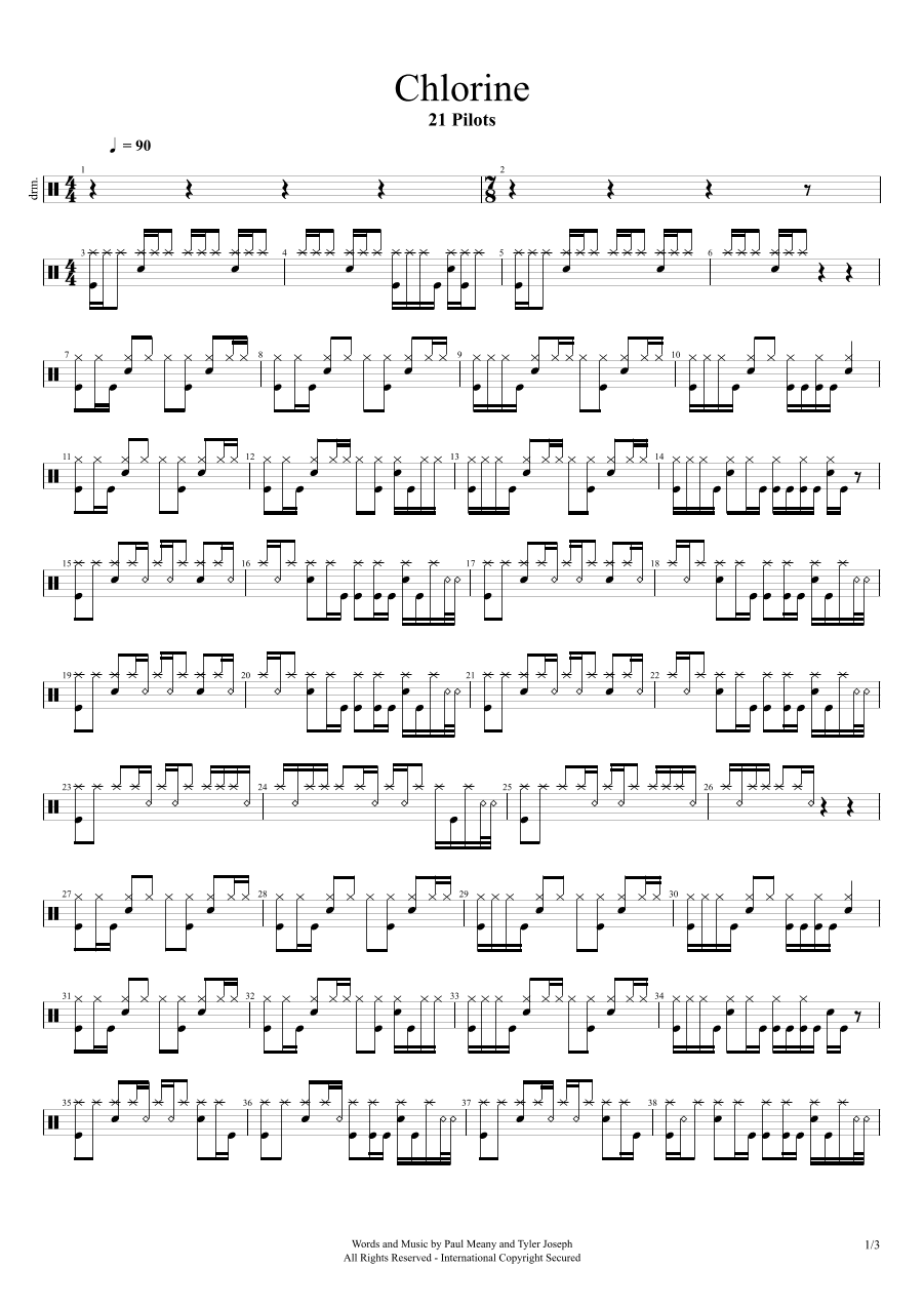 Chlorine (arr. Cyril Mayer)