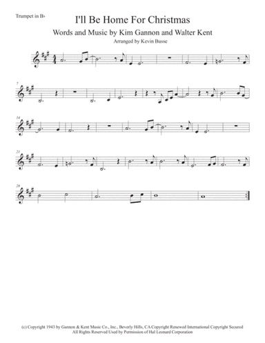 I'll Be Home For Christmas (arr. Kevin Busse)