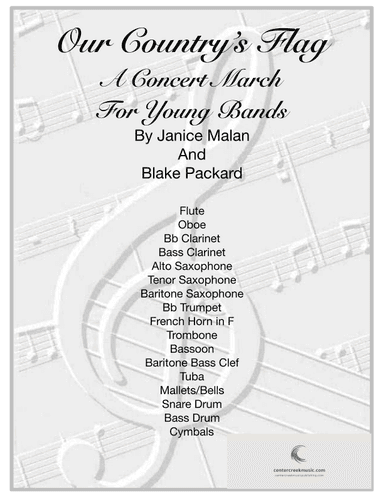 Our Country's Flag, A Concert March for young Bands