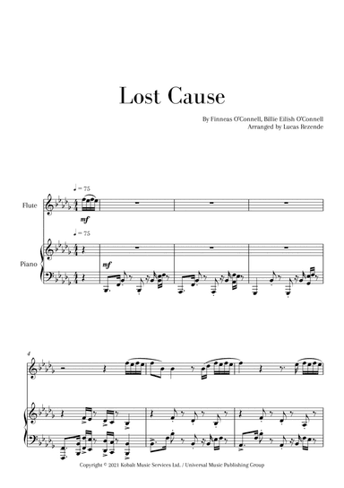 Lost Cause (arr. Lucas Rezende)