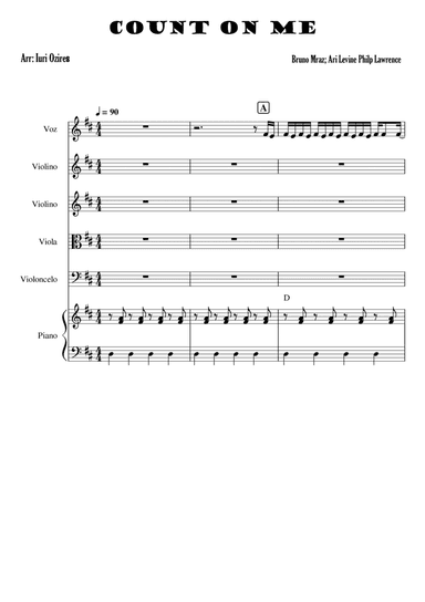 Count On Me (arr. Iuri Ozires)