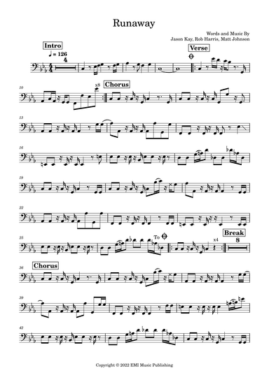 Runaway (arr. Marcus Gram Jacobsen)