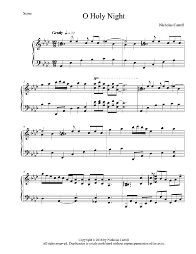 O Holy Night (arr. Nicholas Carroll)