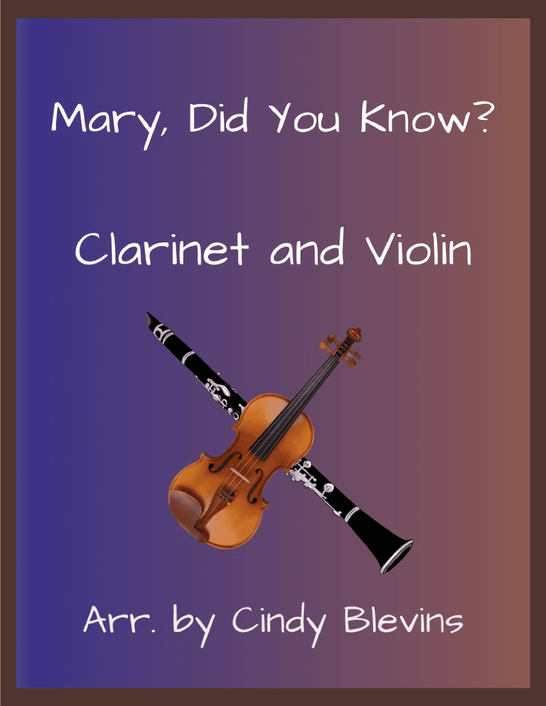 Mary, Did You Know? (arr. Cindy Blevins)