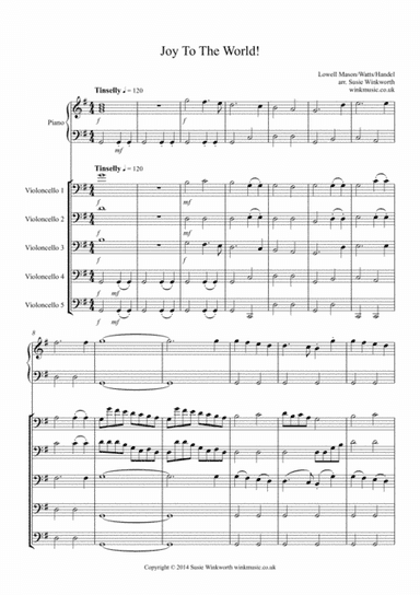 Joy To The World (arr. winkmusic.co.uk)