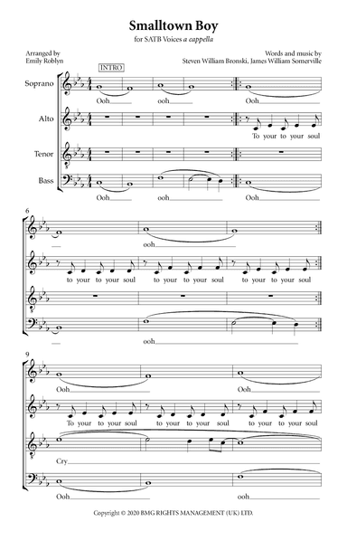 Smalltown Boy (arr. Emily Roblyn)