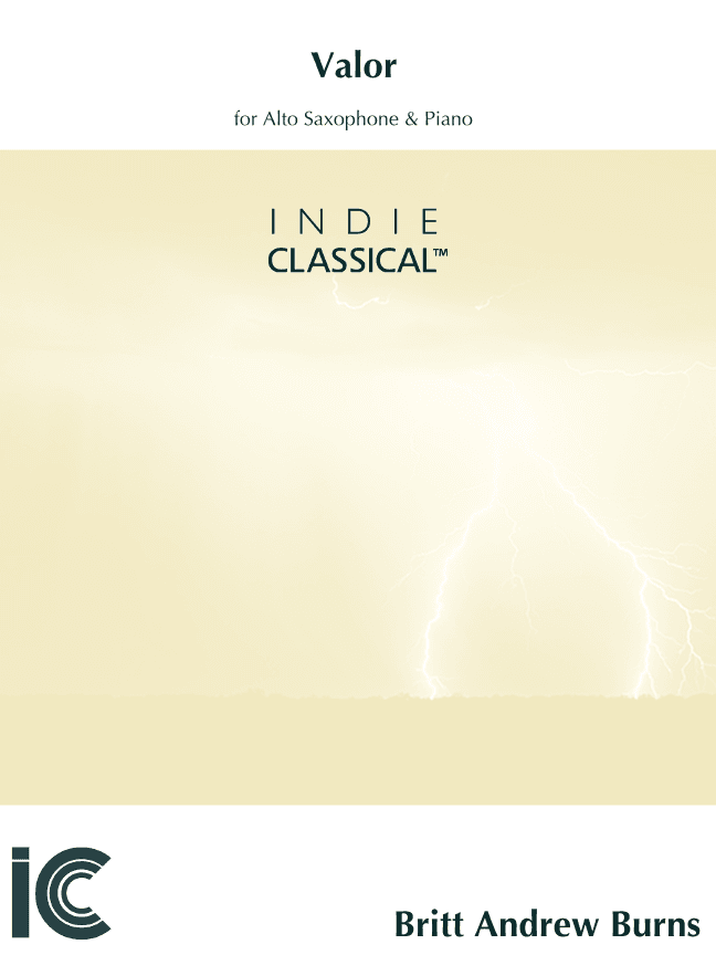 Valor - for Alto Saxophone & Piano