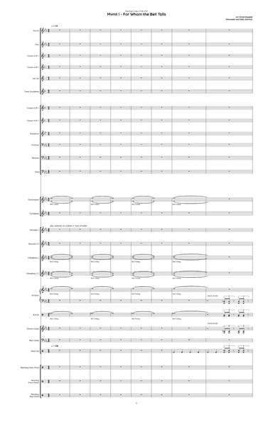 For Whom The Bell Tolls (arr. Grace Baugher)