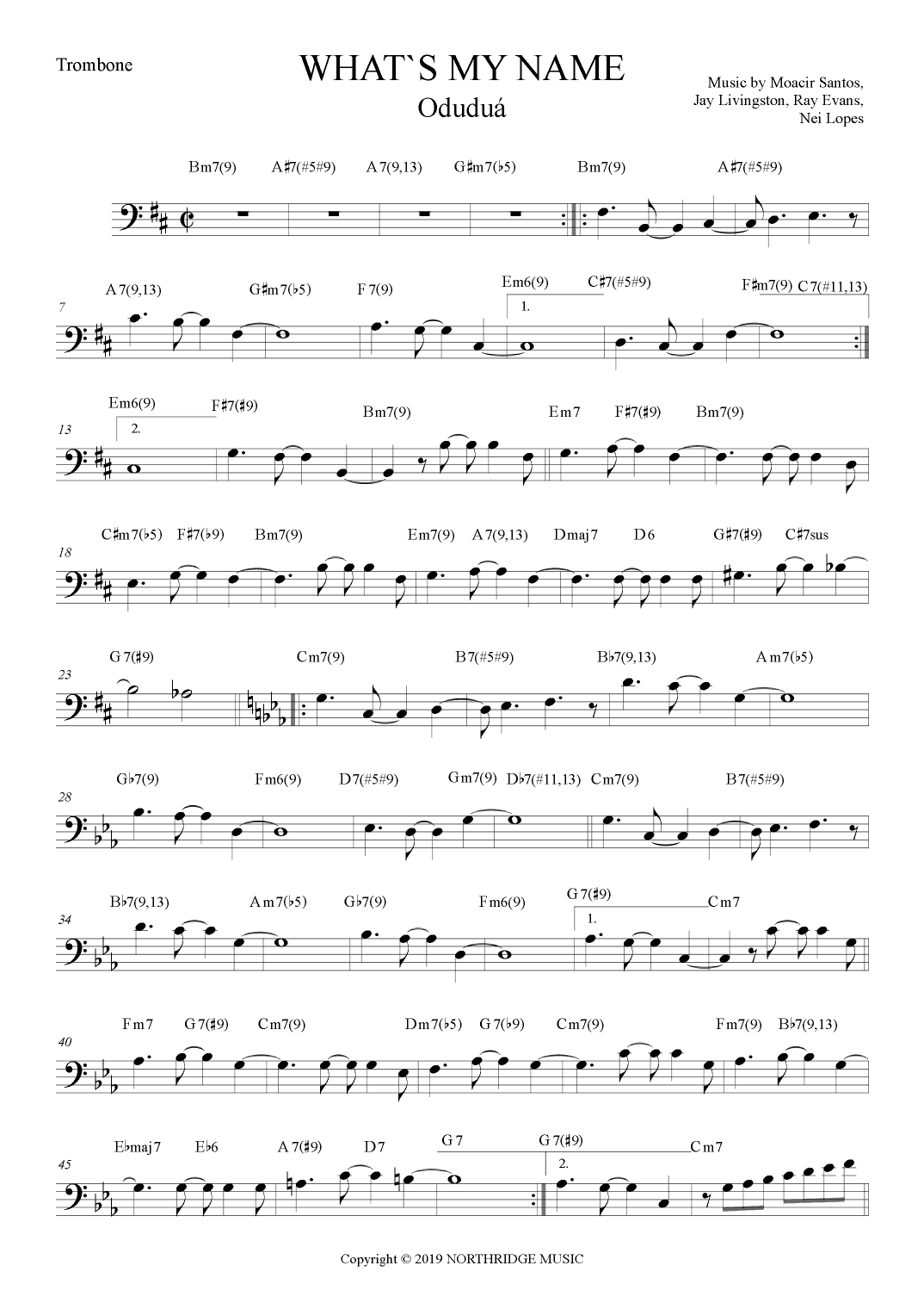 What's My Name (arr. The Sheet Music Library)
