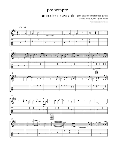 Forever (we Sing Hallelujah) (arr. by ezequiel)